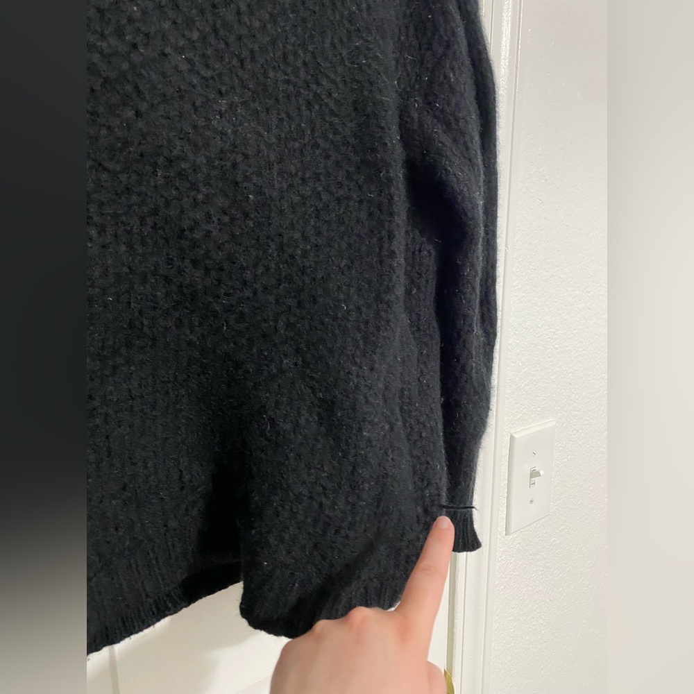 Marc by Marc Jacobs black 100% merino wool sweater - Picture 3 of 8